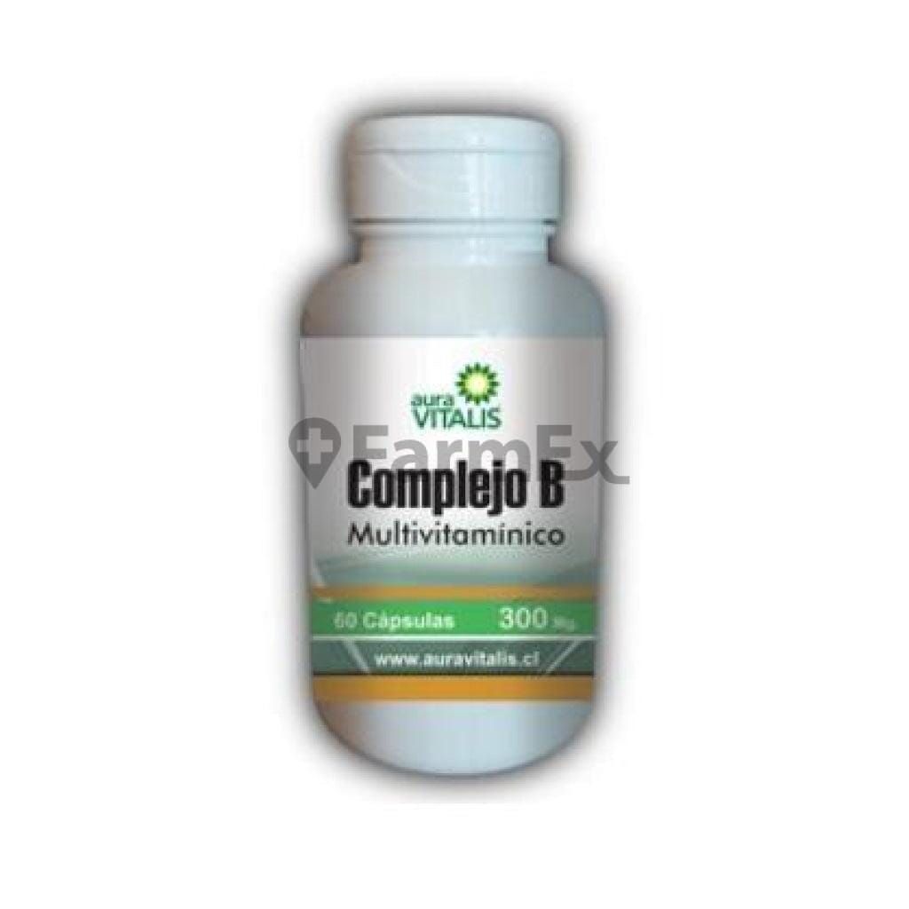 Complejo B x 60 cápsulas Farmex-Fonasa-Persistente
